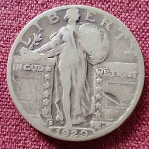 1929 Standing Liberty Quarter