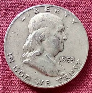 1953-D Franklin Half Dollar