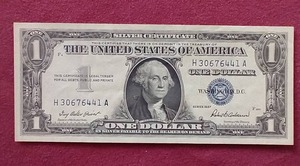 Nice 1957 Silver Certificate $1 Note