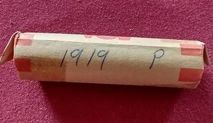 1919 Wheat Penny Roll