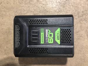 Greenworks 60V HC 2.0Ah Battery    Customer Returns See Pictures