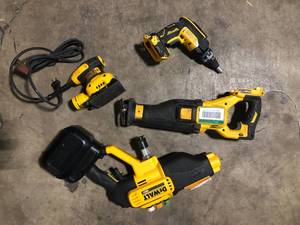 Lot of Assorted Power  Tools Various Models and Conditions     Customer Returns See Pictures