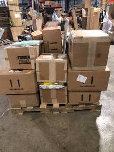 Pallet of Mixed Assorted Ceramic Flooring Various Models and Conditions Customer Returns See Pictures