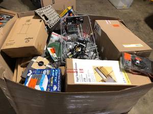 Lot of Assorted Hand  Tools and Hardware and General Merchandise  Various Models and Conditions  Customer Returns See Pictures
