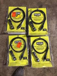 Lot of RYOBI EZClean Power Cleaner Flexible Wand   Customer Returns See Pictures