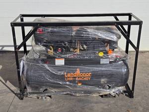 lot 8 image: Landhoner Gas Powered Compressor 10Hp