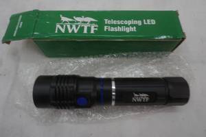 lot 25 image: Telescoping LED Flashlight. NWTF. National Wildlife Turkey Federation.