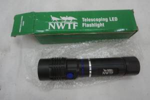lot 27 image: Telescoping LED Flashlight. NWTF. National Wildlife Turkey Federation.