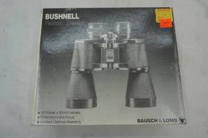 lot 62 image: Bushnell Binoculars. NEW IN BOX. Insta-Focus. Falcon Design