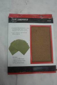 lot 114 image: Sandpaper