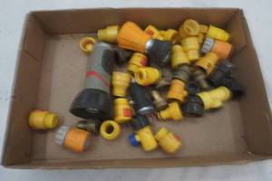 lot 129 image: garden hose adaptors and fittings