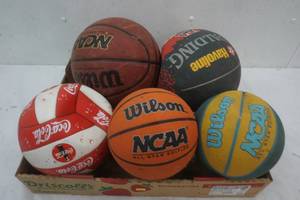 lot 132 image: basket balls