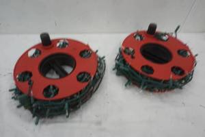 lot 133 image: Christmas lights on reel, work