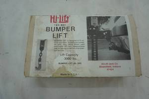 lot 148 image: Bumper lift