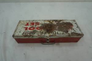 lot 153 image: Vintage Handy Andy tin tool box