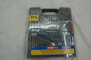 lot 185 image: Ryobi drilling and driving kit