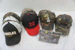 lot 212 image: Over a dozen caps including Bone Collector, Sturgis, Save the Hunt and more
