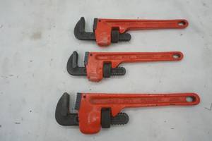 lot 229 image: Pipe Wrenches