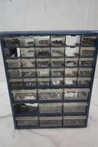 lot 244 image: hardware organizer