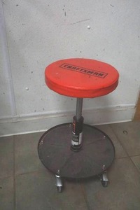 lot 245 image: Craftsman shop stool