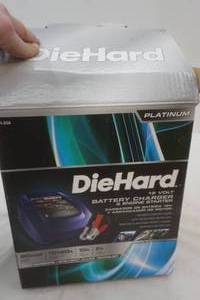 lot 266 image: Diehard 12 Volt Battery Charger & Engine Started. NEW IN BOX