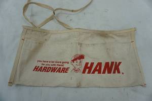 lot 350 image: Hardware Hank nail apron