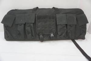 lot 357 image: padded case 3 long. with backpack straps to wear like a backpack