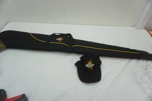 lot 359 image: NEW Browning gun case and hat. Flex Cynergy Case C-Club.