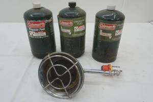 lot 368 image: Mr. Heater jr , propane cylinders