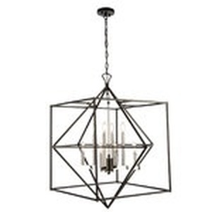 lot 45 image: Artcraft Roxton Collection 12 Light Pendant AC11202PN