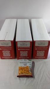 lot 131 image: Lot of 3 Boxes of SMART-SNX Sweet BBQ Crispy Protein Bites (Total 30 Servings)
