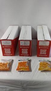 lot 136 image: Lot of 3 Boxes of Smart-SNX Crispy Protein Bites - 12 Packs Each