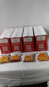 lot 139 image: Lot of 4 Boxes of Smart SNX Crunchy Snack Bites - Various Flavors