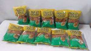 lot 149 image: Lot of 10 Rold Gold Original Waffle Pretzels - 3.5 oz Bags