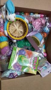 lot 180 image: Large Lot of Easter Decoration and Craft Supplies -45 Items