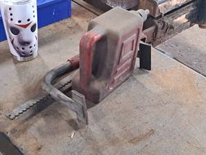 lot 27 image: Vintage Battery Holder and Battery Fill Can