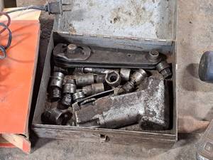 lot 50 image: Vintage Impact Wrench with Metal Case and Accessories