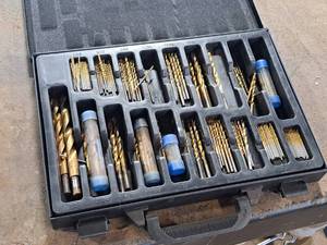 lot 79 image: Assorted Drill Bit Set with Case