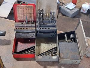 lot 83 image: Lot of (3) Drill Bit Sets (partial)