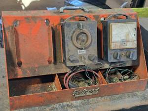 lot 105 image: Vintage Herbrand Automotive Engine Meter