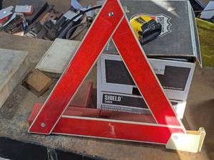 lot 159 image: Road Side Warning Triangle