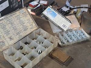 lot 160 image: Hydraulic Grease Fitting Assortment and NAPA Drain Plug Assortment