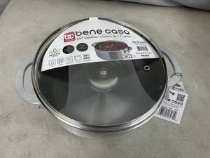 New Bene Casa 2 Quart Caldero Pan with Glass Lid