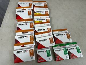 Large Lot of New Arrow Staples