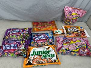 Assorted Candy, Dubble Bubble, Junior Mints, Tootsie Pops, and More
