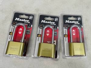 3 New Masterlock 4 Digit Combo Locks