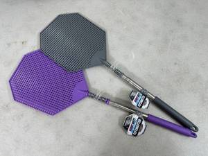 2 New Oversized Telescoping Flyswatters