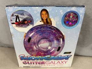 New Inflatable Glitter Snow Tube