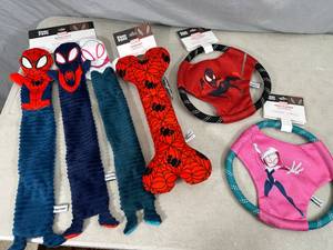 New Spiderman Themed Dog Toys