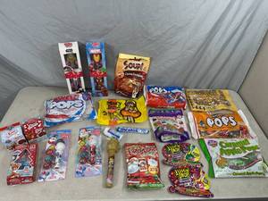 Assorted Candy, Tootsie Pops, Caramel Apple Pops, Star Wars Candy, Soup, and More